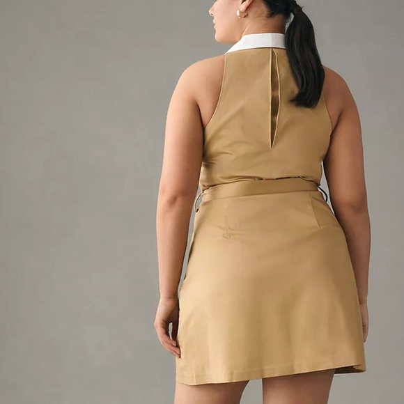 Anthropologie Hutch Sleeveless Collared Dress - Picture 6 of 7